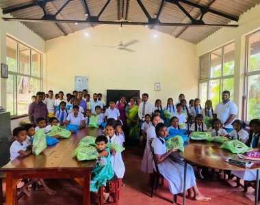 Successful Completion of School Equipment Distribution - WP/HO/ILUKOVITA K.V. Thummodara