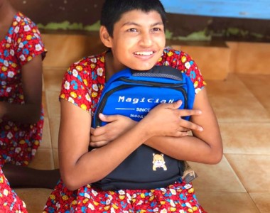 Avurudu with Sarana special needs children (Uhana)