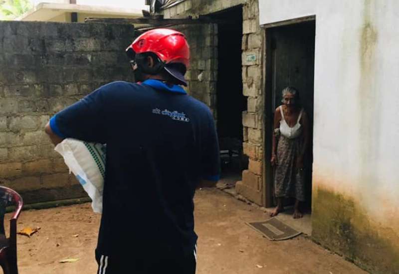 COVID affected families in Kalutara North Area