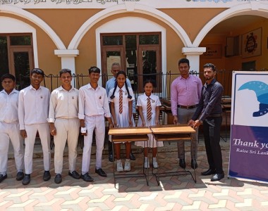 Desks/ Chairs for T/TN/ Mahadivulwewa Maha Vidyalaya