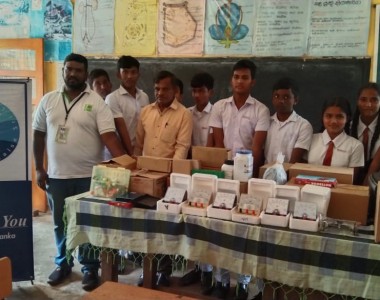 Empowering Young Scientists: Successful Donation of Lab Equipment to Napawala Dudley Senanayake Maha Vidyalaya